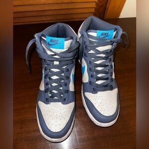 Nike Dunk High GS ‘Light Bone Diffused Blue’